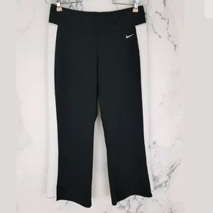 Nike Athletic Capri Pants Size S (4-6) Black/White